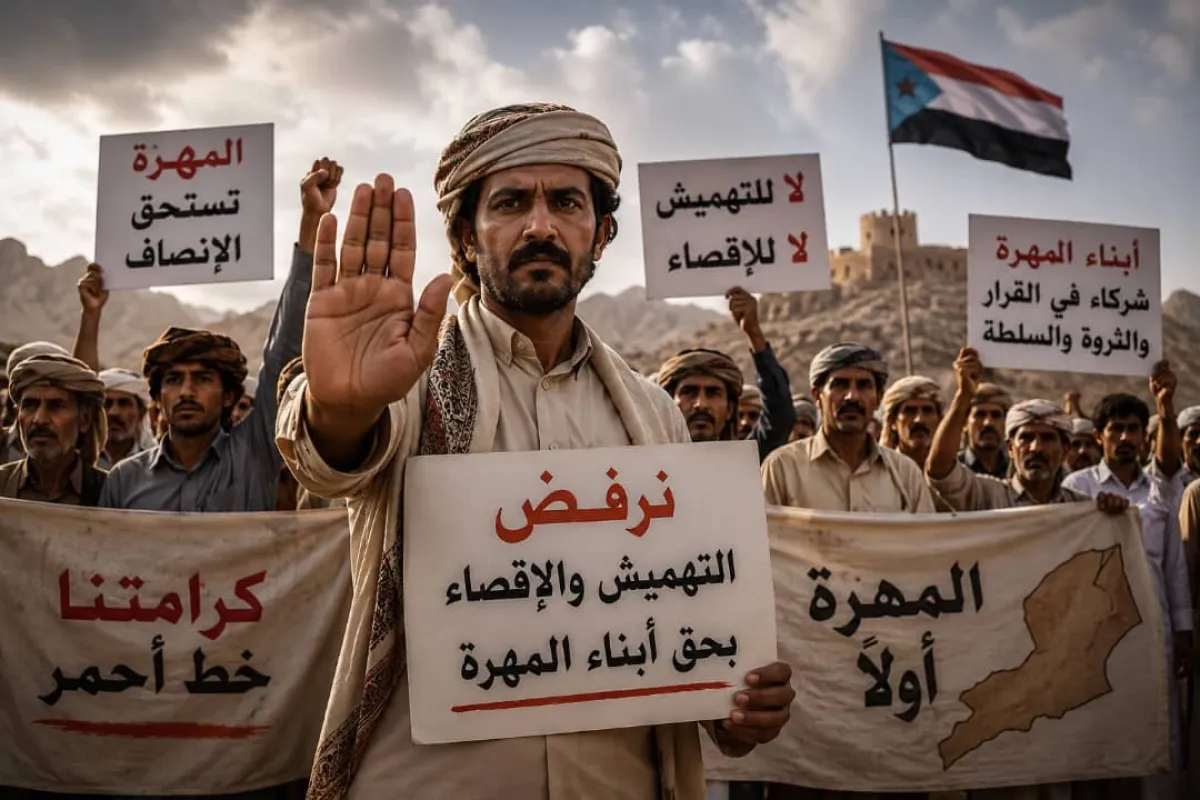 استياء شعبي واسع جراء التهميش والإقصاء.. أبناء المهرة  يطالبون بإنصافهم عقب تجاهل الحكومة في التمثيل الحكومي 