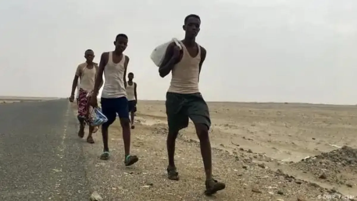 تقرير أممي: أكثر من 14 ألف مهاجر أفريقي يصلون اليمن خلال أبريل