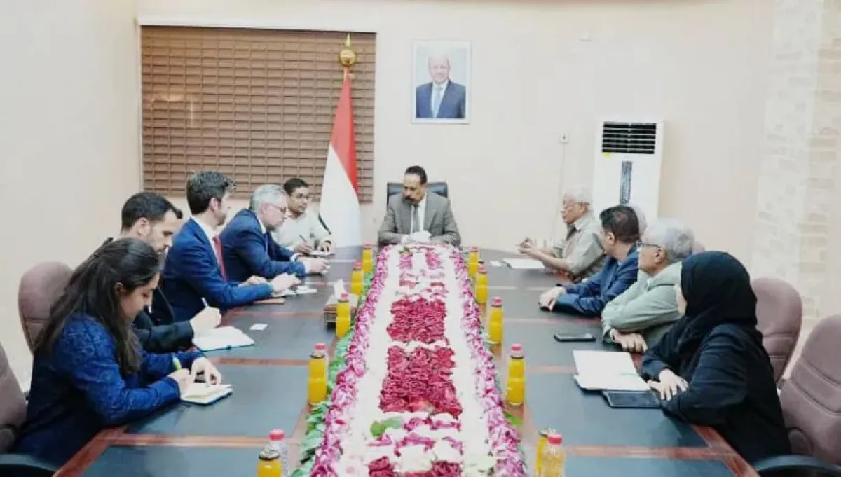مباحثات يمنية أوروبية لتعزيز التعاون في قطاع الطرق والبنية التحتية