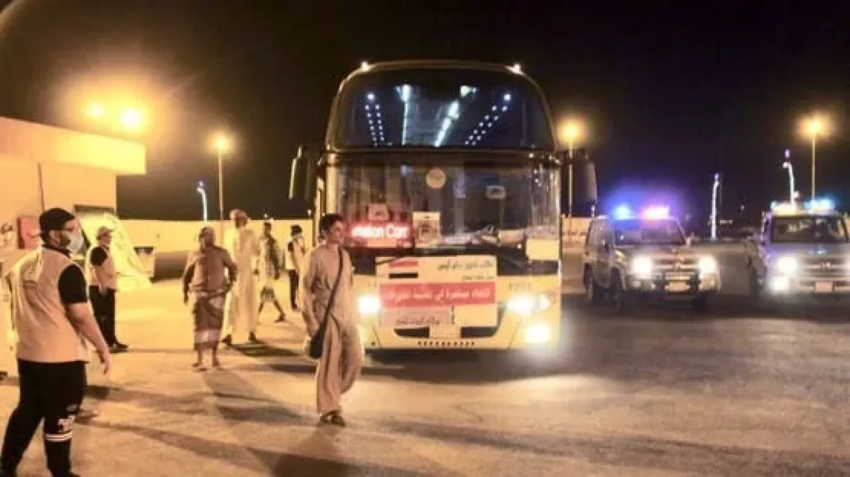 النقل البري: تفويج أكثر من 9 آلاف حاج يمني عبر منفذ الوديعة إلى السعودية
