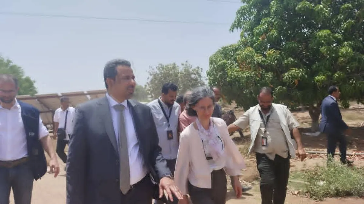 المحافظ الحالمي والسفيرة كاترين قرم يتفقدان القطاع الزراعي بمنطقة الحسيني ويطلعان على احتياجات المزارعين