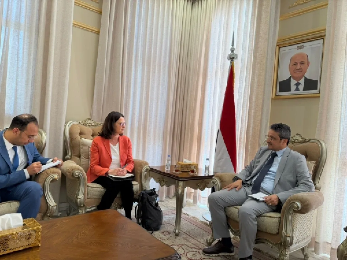 اليمن يدعو ألمانيا لإعادة فتح معهد "جوته" ودعم رقمنة المقتنيات الأثرية
