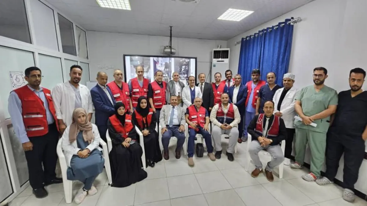 تدشين المخيم الطبي المجاني لجراحات وقسطرة القلب للأطفال في تعز
