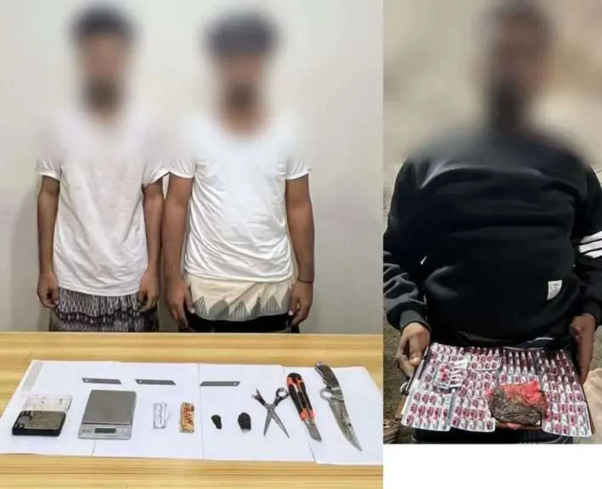 ضبط 3 متهمين بتهريب مخدرات في عمليتين أمنيتين بمديرية المنصورة بعدن