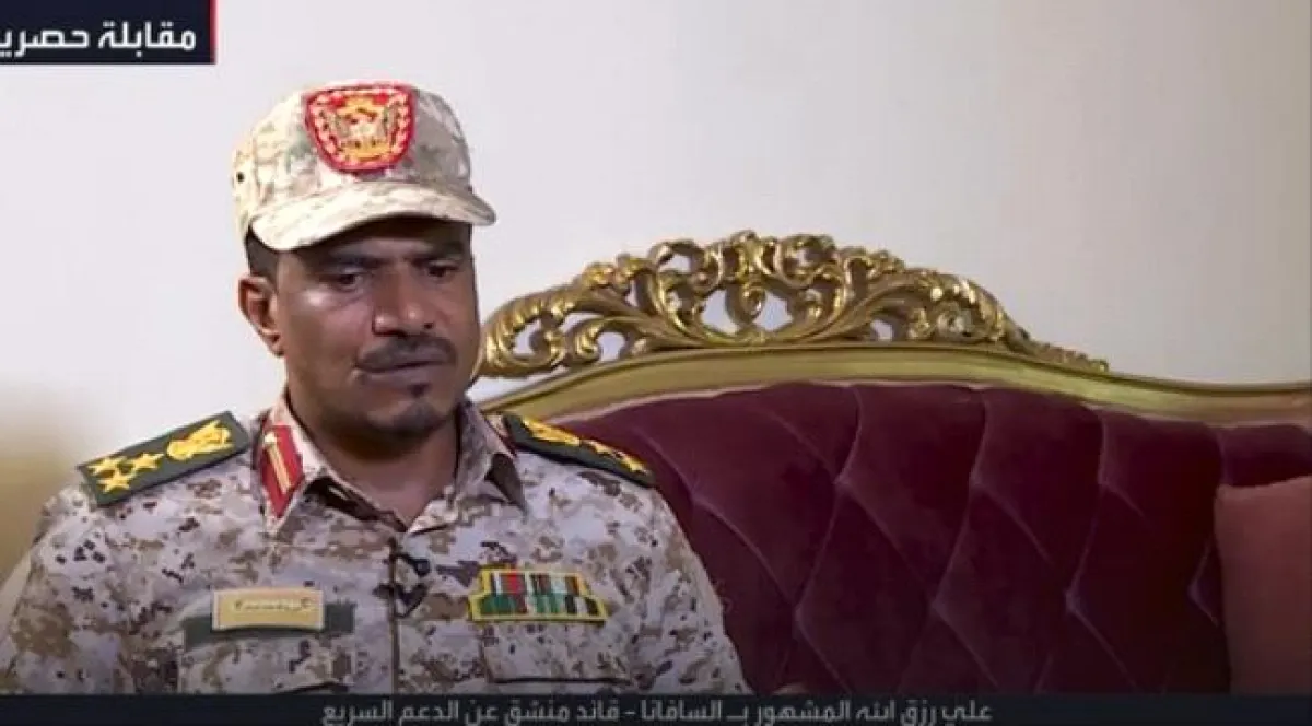 القائد المنشق "السافانا": الدعم السريع تسعى لتقسيم السودان