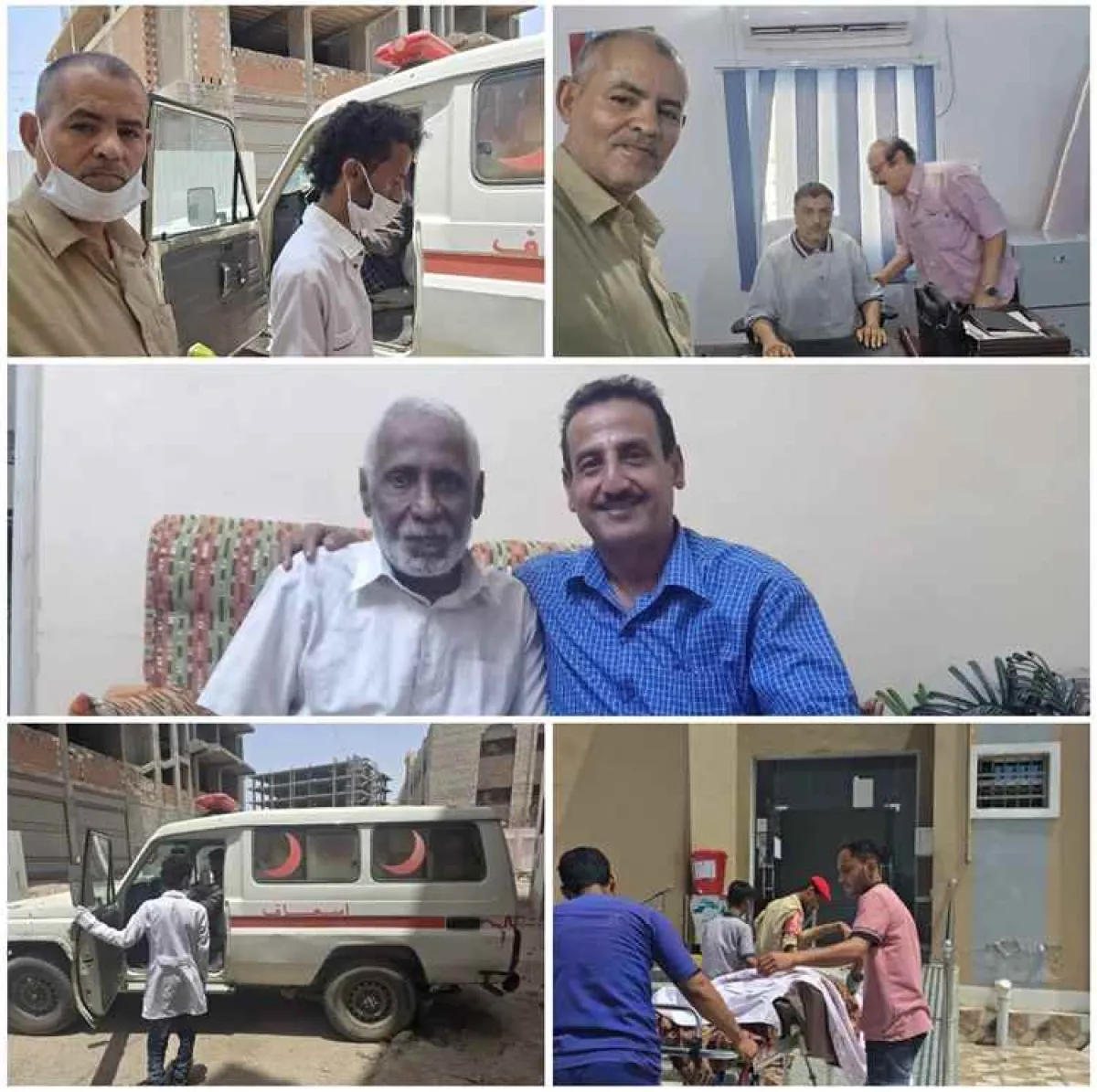 بجهود من العميد العيسائي والدكتور الداعري.. نقل الصحفي الكبير سالم الحاج إلى مستشفى عبود العسكري