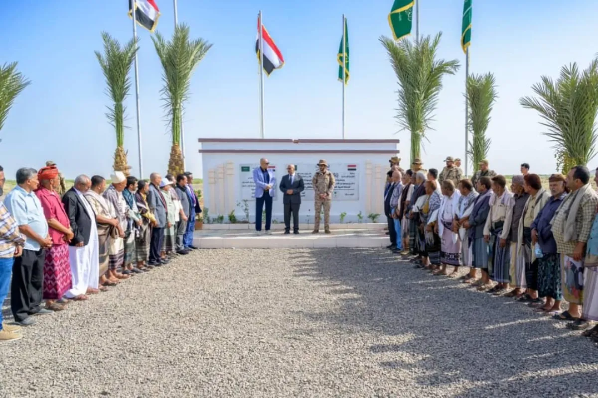 طارق صالح يدشّن مشاريع تنموية كبرى بالساحل الغربي بدعم سعودي