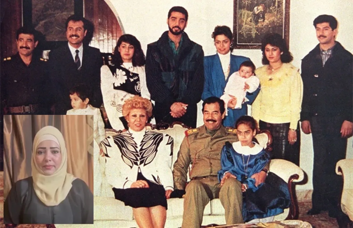 أحد أقارب صدام حسين يكسر صمته ويكشف حقيقة نسب ميرا  