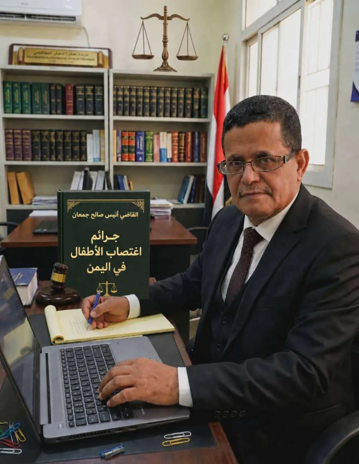 قاضي بارز بعدن جريمة اغتصاب الأطفال في اليمن:دراسة قانونية حول قصور النص العقابي وغياب عقوبة الإع دام