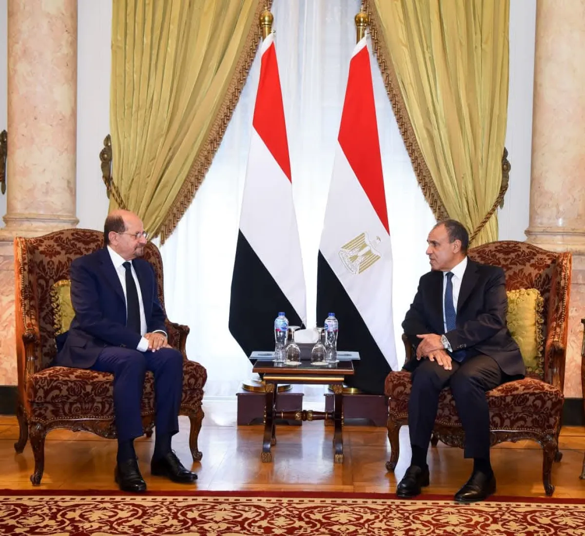 مباحثات يمنية مصرية لتعزيز التعاون المشترك وحماية البحر الأحمر