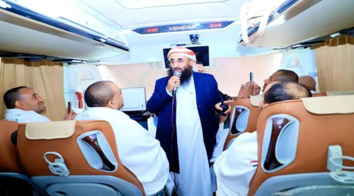 وزير الأوقاف والإرشاد يعلن نجاح عملية التصعيد ووصول الحجاج إلى مشعر منى