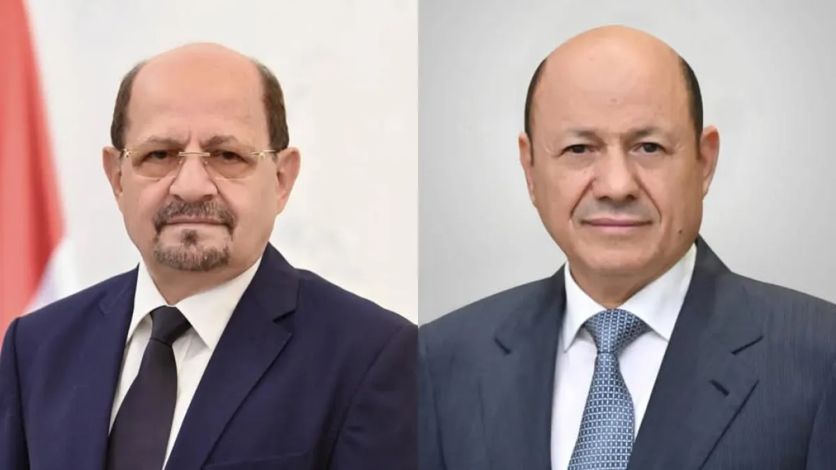 رئيس الوزراء وزير الخارجية يرفع برقية الى فخامة رئيس مجلس القيادة الرئاسي بمناسبة عيد الأضحى المبارك