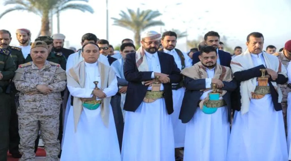 عضو مجلس القيادة سلطان العرادة يؤدي صلاة عيد الأضحى في مدينة مأرب