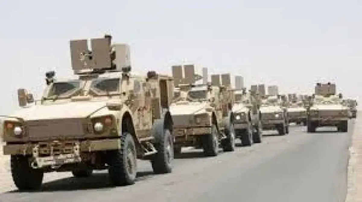 ”تعزيزات سعودية ضخمة تتدفق نحو عدن عبر أحور.. ما الذي يحدث؟”