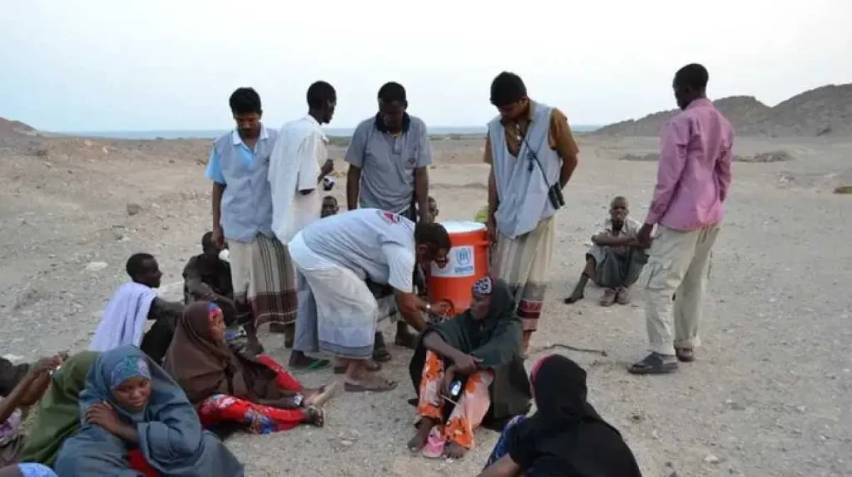 الأمم المتحدة تحذر من خطر يهدد حياة 64 ألف لاجئ في اليمن