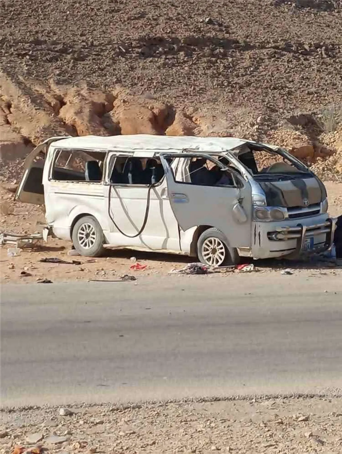 وفاة وإصابات إثر حادث مروري مؤلم في حضرموت