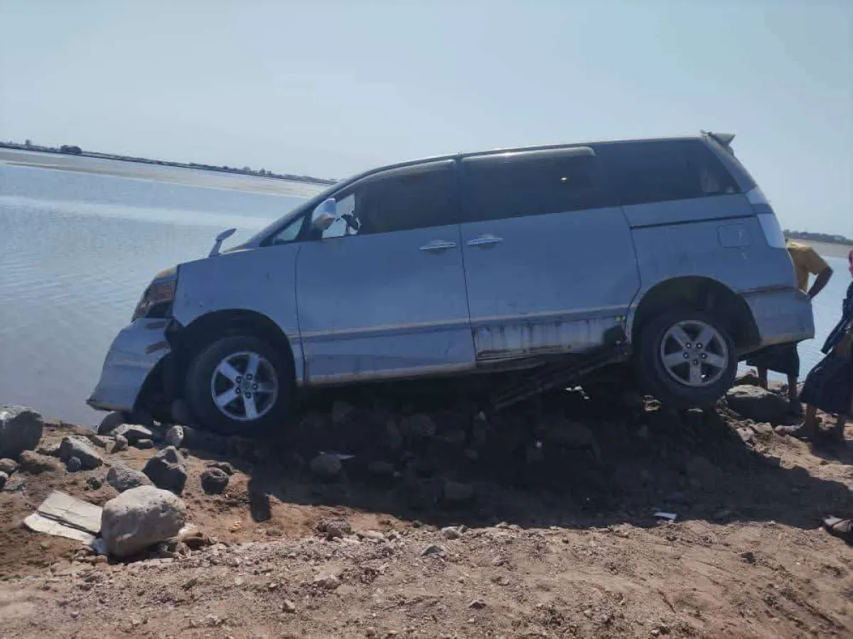عاجل/ حادث مروري على خط الجسر في  عدن