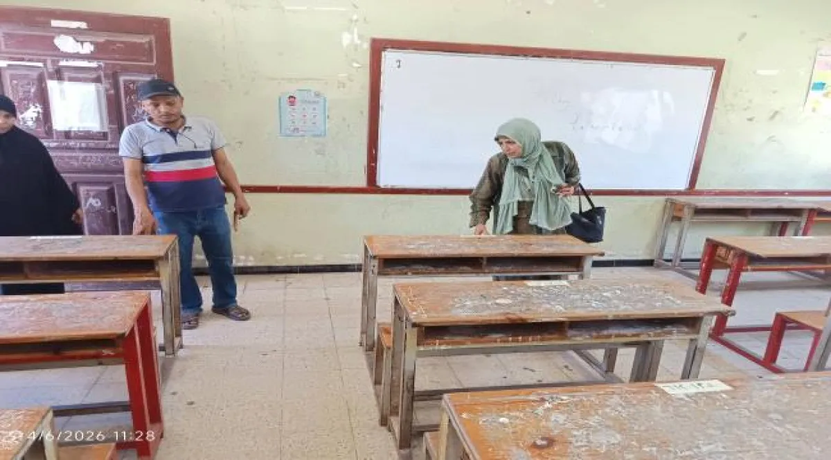 حياة عبده عبدالله تتابع ميدانياً جاهزية المراكز الاختبارية لانطلاق اختبارات الثانوية العامة