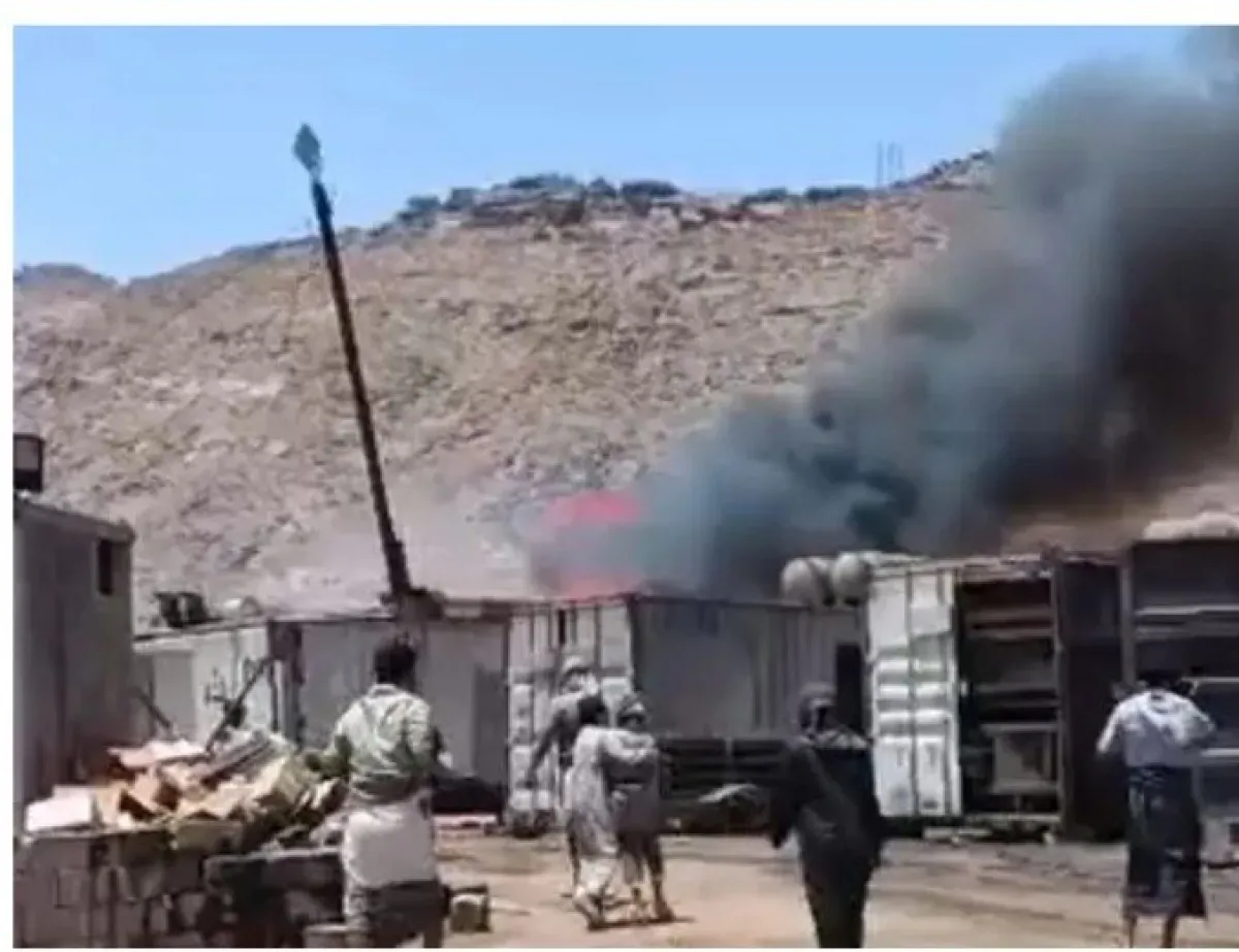 السيطرة على حريق في محطة كهرباء حريب بمحافظة مأرب