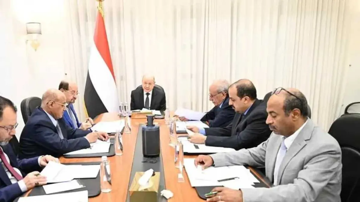 العليمي يصدر توجيهات عاجلة بشأن الكهرباء والرواتب