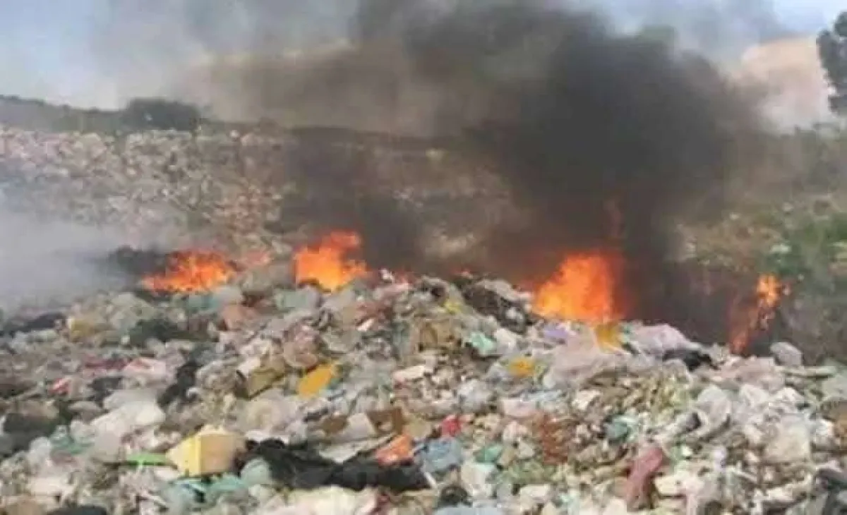 تفاصيل جديدة حول إحراق مكب النفايات في مودية