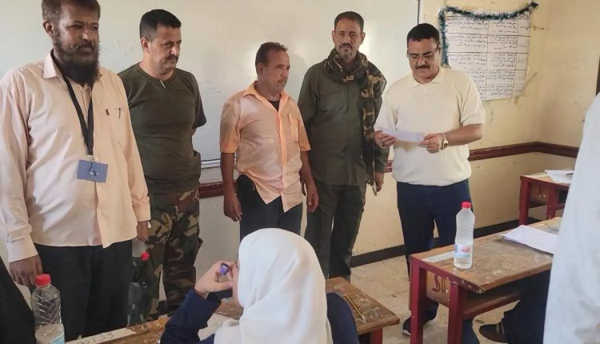 الداؤودي يوجه بتوفير الأجواء الملائمة لإنجاح إمتحانات إنهاء الثانوية العامة بمديرية البريقة