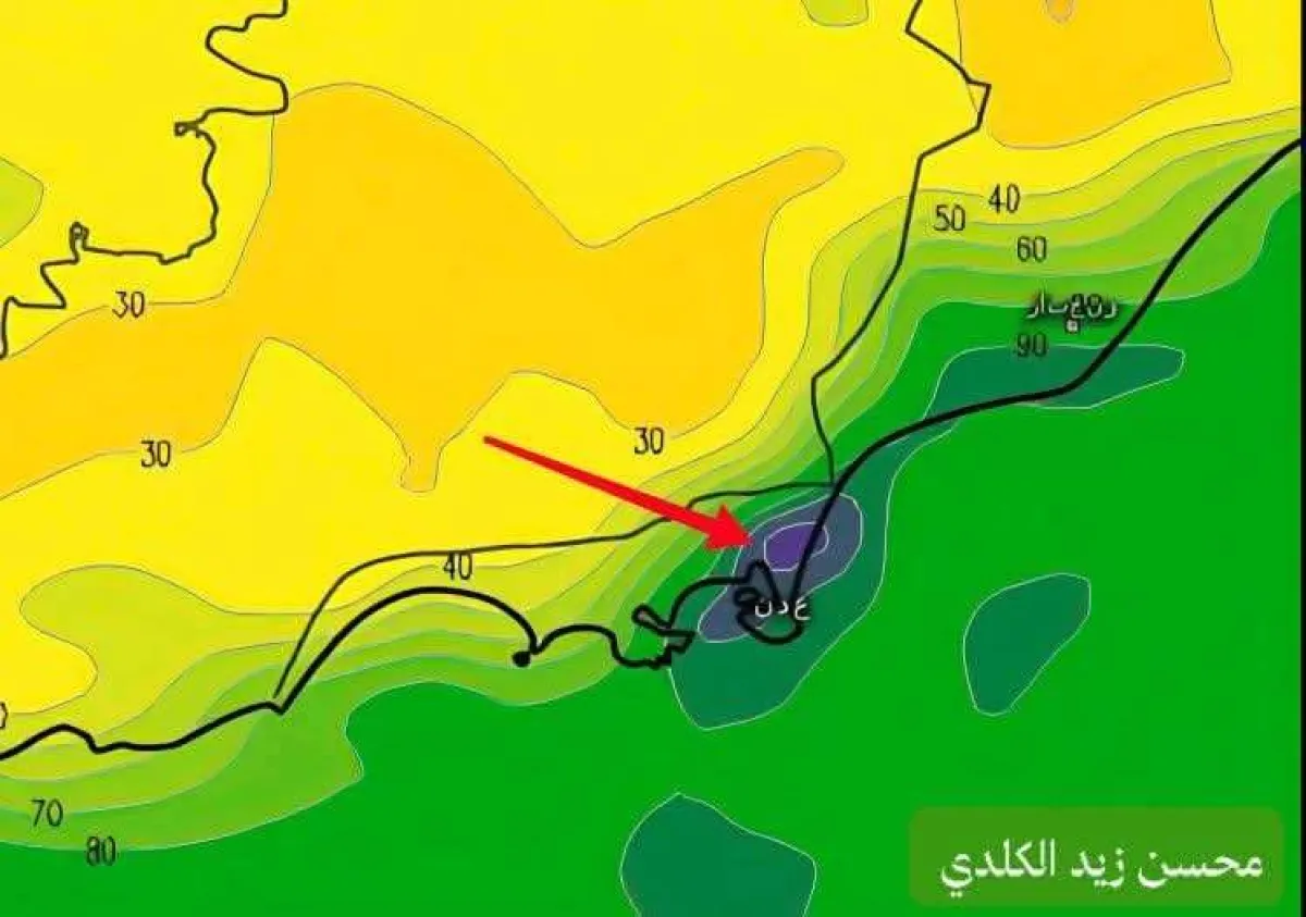 رطوبة خانقة تقترب من 100% فجر الاثنين في عدن وتحذيرات من هذا الأمر