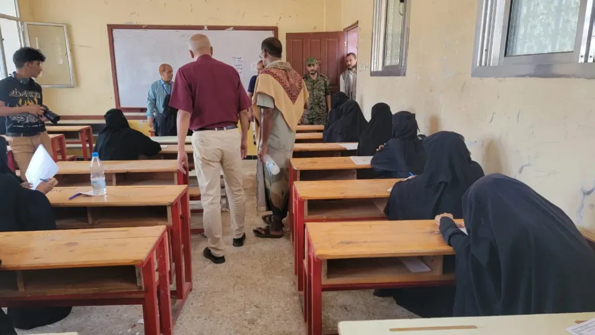 انطلاق امتحانات الثانوية في المخا بمشاركة 723 طالبًا وطالبة في 7 مراكز