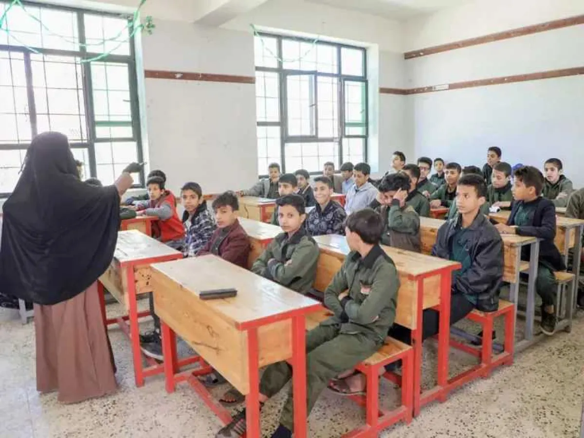 إعلان حوثي بشأن موعد بدء العام الدراسي الجديد
