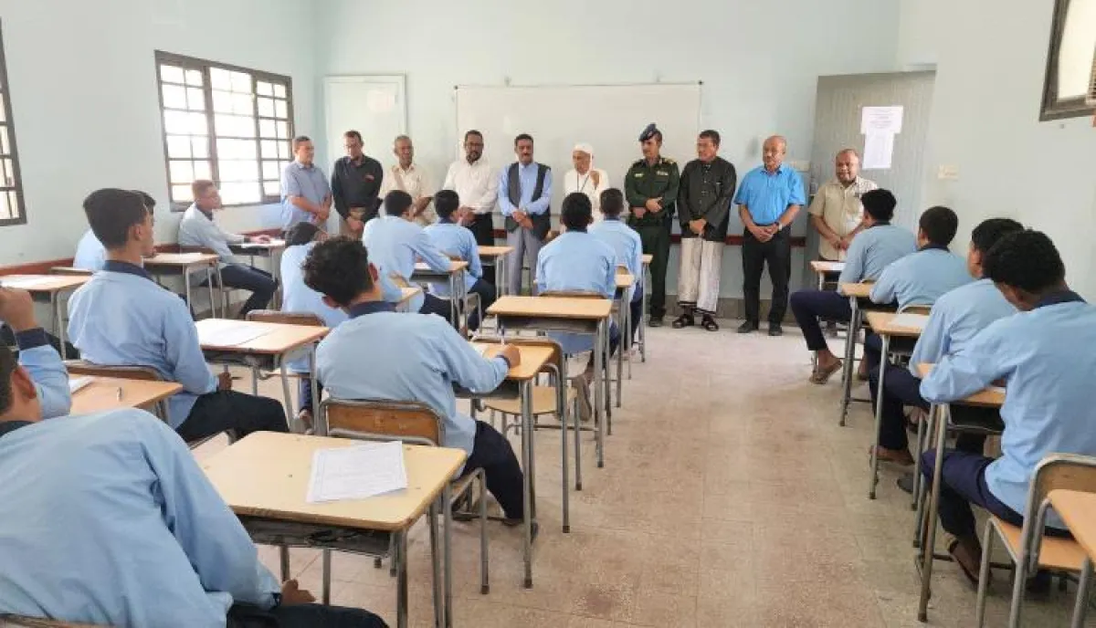 1339 طالباً وطالبة يؤدون امتحانات الثانوية العامة في مديرية تريم