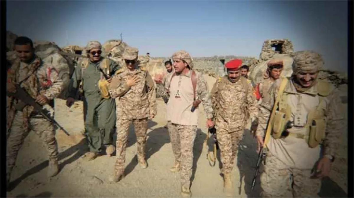 قائد قوات 1501 العميد الركن مبارك الدوسري يتفقد المواقع الأمامية للواء 161 مشاة جبلي ويشيد بقيادته وجاهزيته القتالية