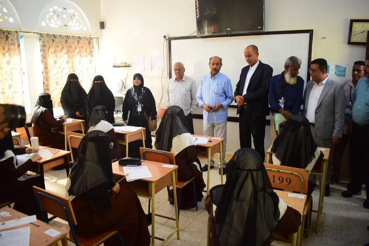 انطلاق امتحانات الثانوية العامة بوادي وصحراء حضرموت