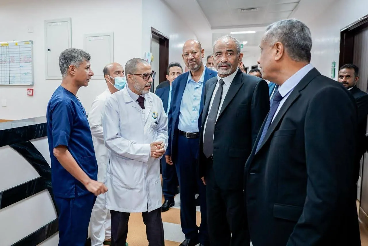 الفريق الركن محمود الصبيحي يتفقد مستشفى الامير محمد بن سلمان في العاصمة المؤقتة عدن ويطلع على مستوى الخدمات الصحية والعلاجية التي يقدمها