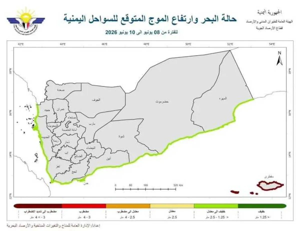 الطقس يقلب الموازين: البحر الأحمر يضرب مجدداً و”المنخفض” يقترب من اليمن