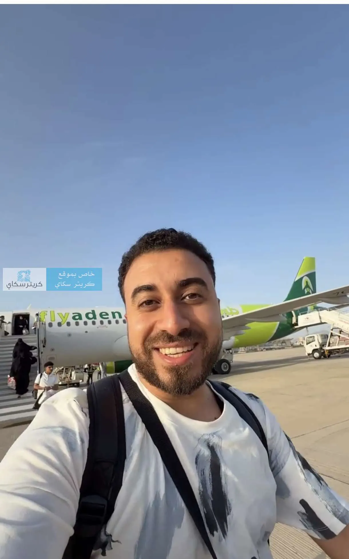 وصول البلوجر الشهير الخميائي أحمد مجدي إلى عدن