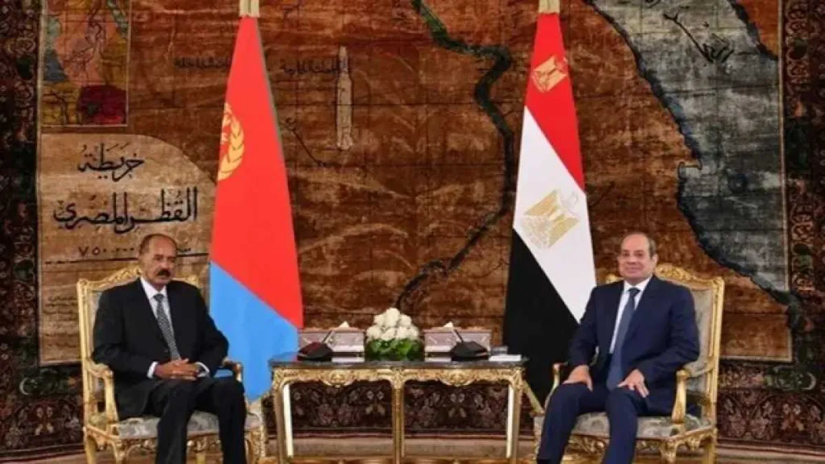 قمة مصرية إريترية بالقاهرة تشدد على أهمية أمن البحر الأحمر