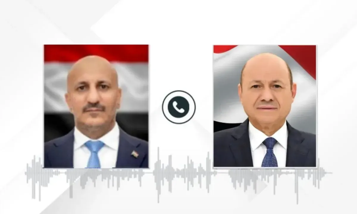 الرئيس العليمي يشدد على ضرورة إجراء محاكمة مستعجلة للمتورطين في جريمة اغتيال قائد الفرقة الأولى مقاومة وطنية