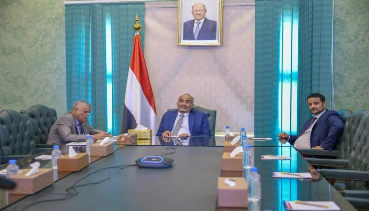 عضو مجلس القيادة محمود الصبيحي يلتقي السفير الأمريكي بمناسبة انتهاء فترة عمله