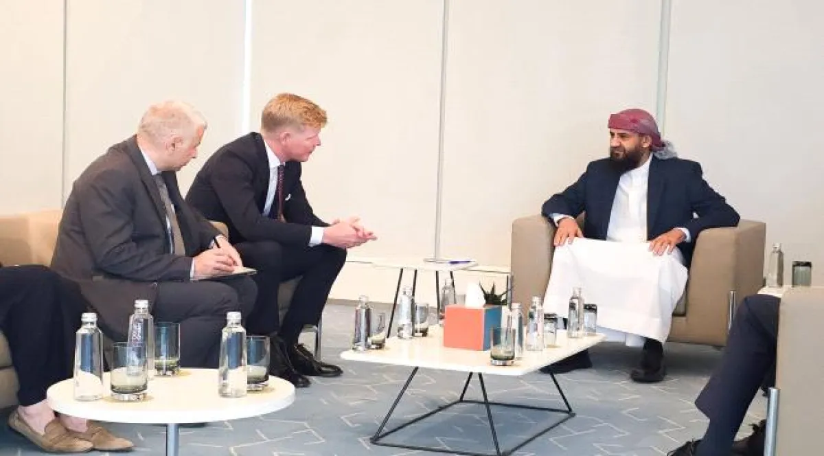 الرياض: عبد الرحمن المحرّمي يستقبل المبعوث الأممي إلى اليمن