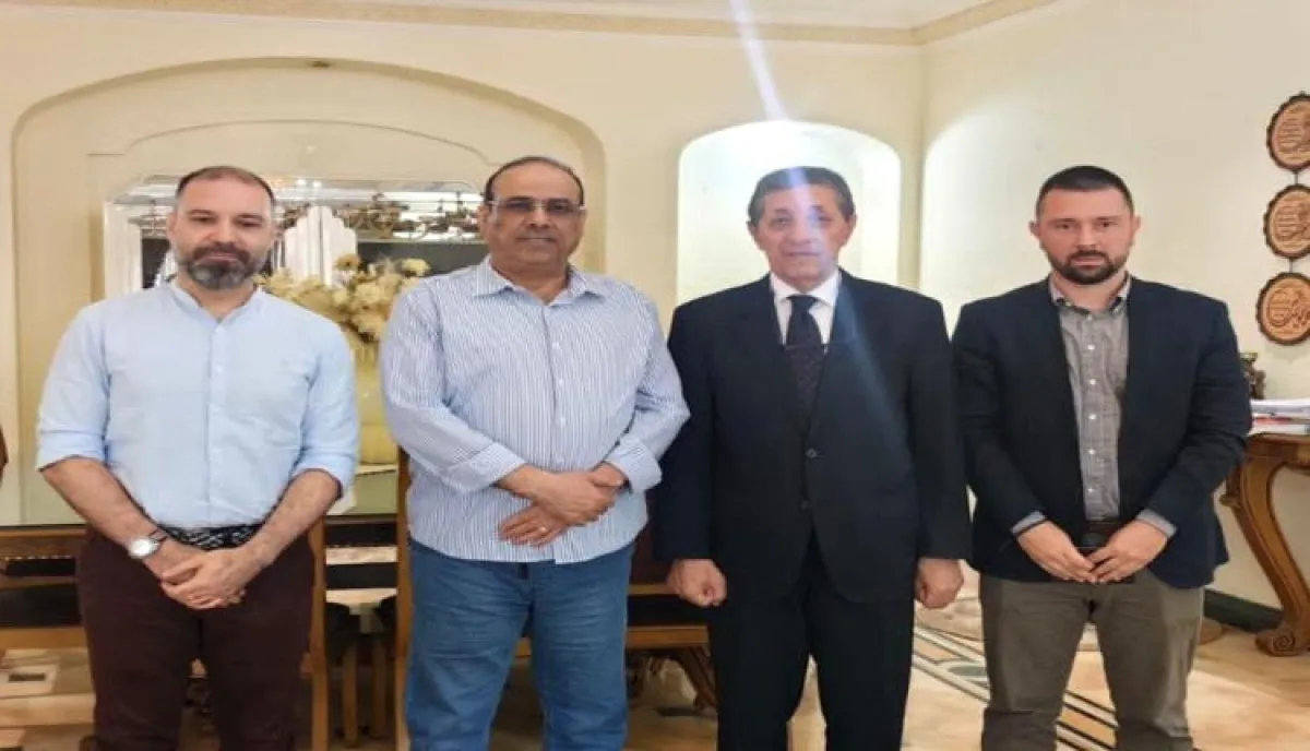 الميسري يلتقي ممثلي المعهد الأوروبي للسلام
