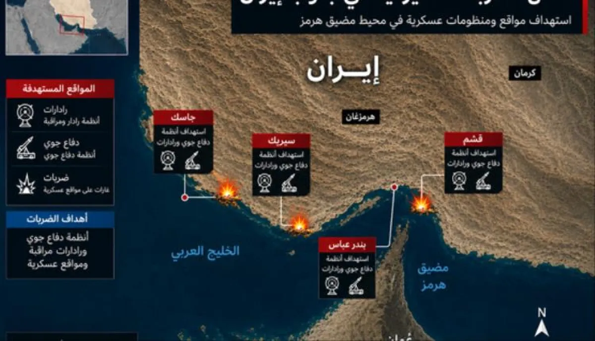 20 هدفاً عسكرياً تحت النيران.. تفاصيل المواقع الإيرانية التي استهدفتها واشنطن