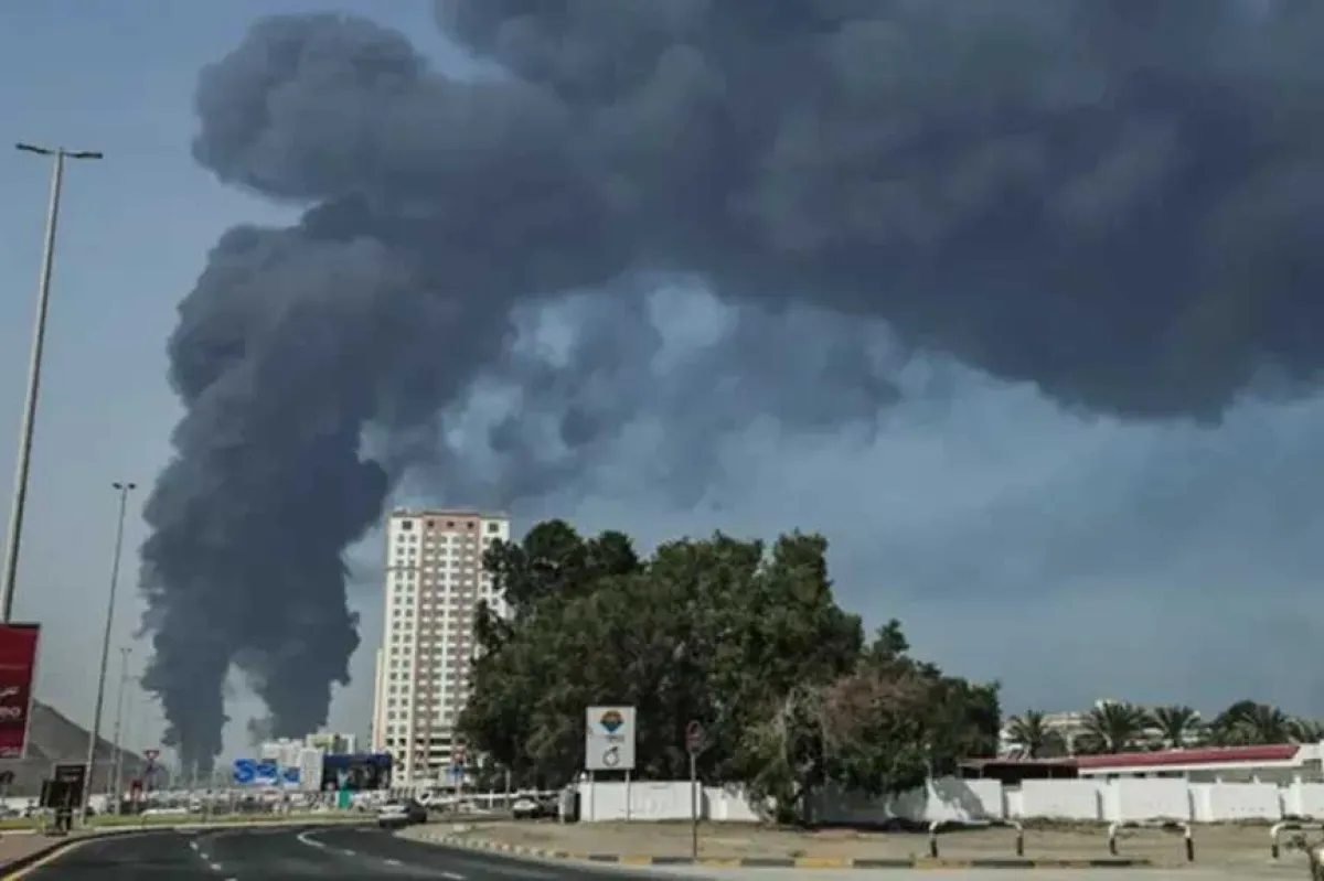 انفجارات عنيفة في الكويت جراء هجوم إيراني... والسلطات توضح