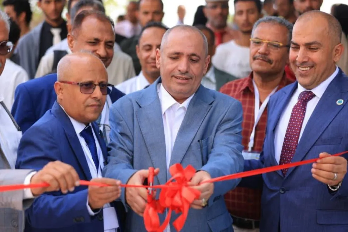 وكيل أول محافظة تعز يفتتح المؤتمر الطلابي الرابع للبحث والابتكار بجامعة تعز
