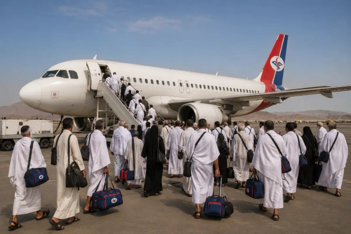 رغم تحديات التشغيل.. اليمنية تكمل رحلات الحج وتثبت استقرارها