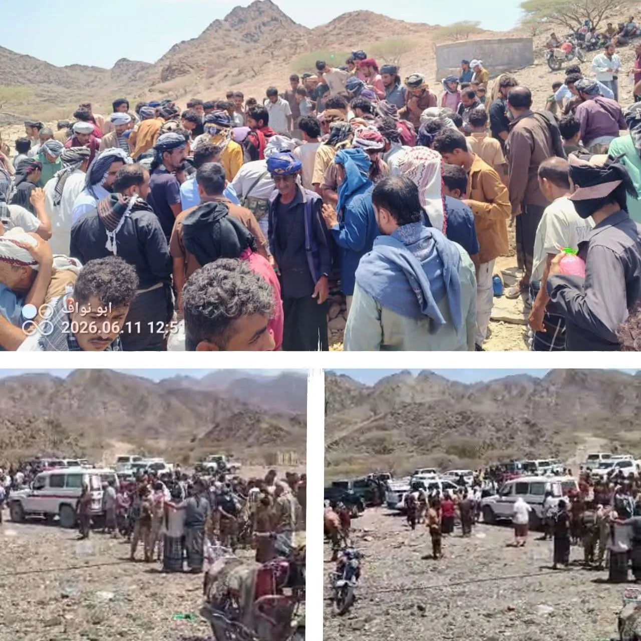 عدن تشيع الشهيد عزام الكلدي في موكب مهيب إلى مسقط رأسه بمنطقة العسكرية