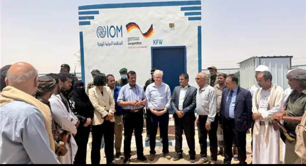 السفير الألماني يختتم زيارة إلى مأرب ويشيد بالتعاون المحلي وجهود التنمية في المحافظة