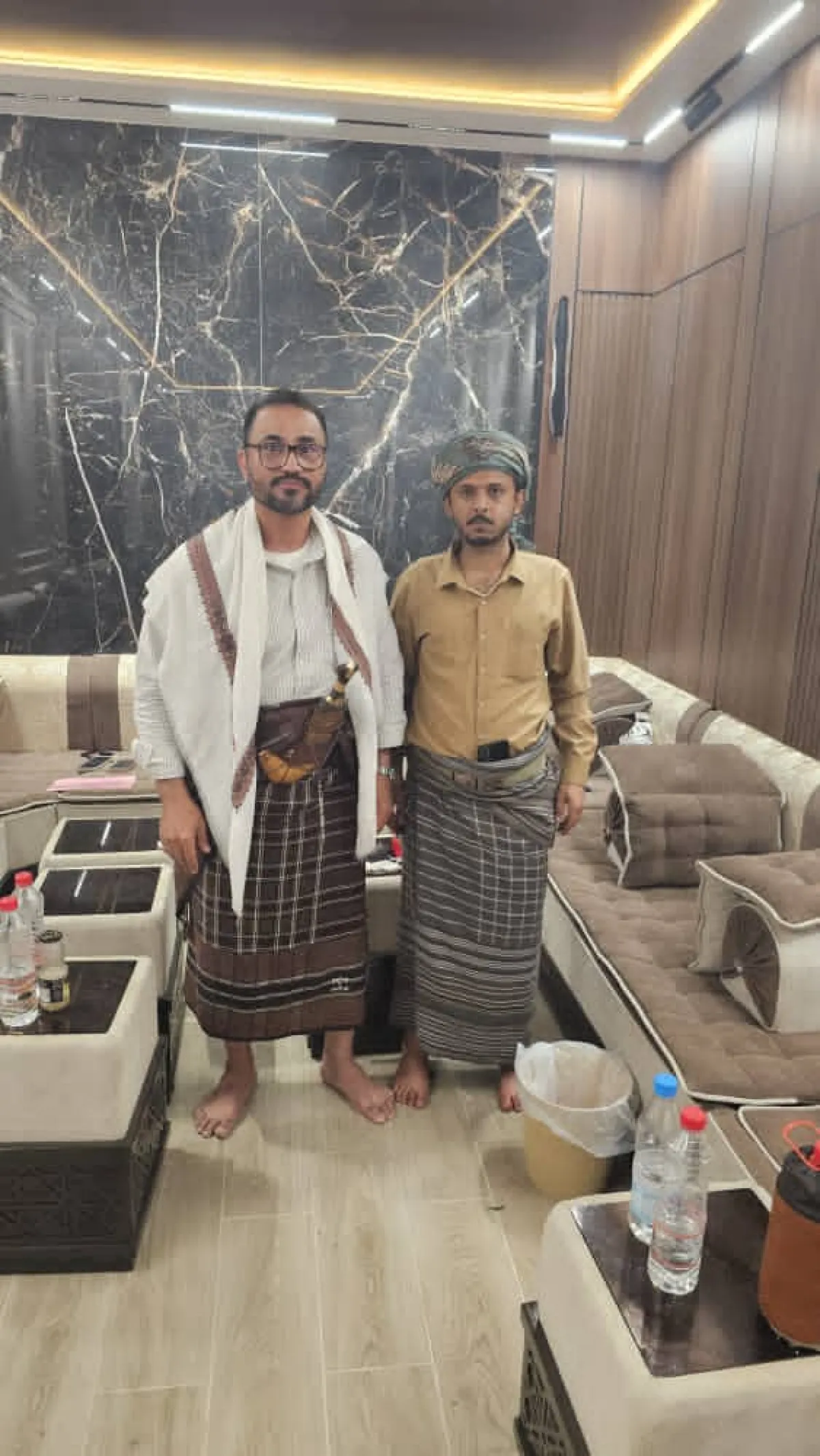 القائم بأعمال مجلس اتحاد الجنوب العربي الدكتور عبدالجبار الجردمي يلتقي السلطان إسكندر بن حمود بن هرهره في العاصمة عدن