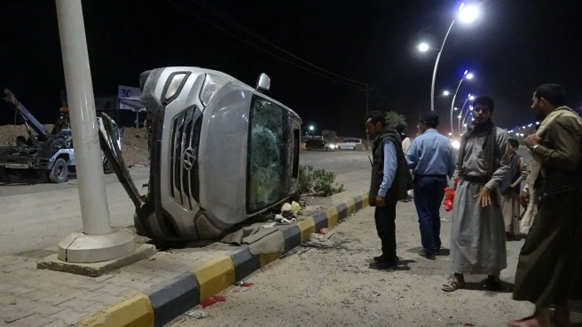 وفاة وإصابة 18 شخصاً جراء حوادث السير في يوم واحد بمأرب